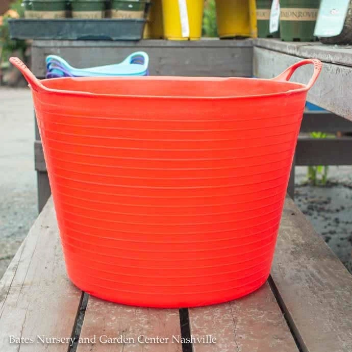 10.5Gal/38L Tubtrug Flexible Large Bucket - Red 1 10.5Gal/38L Tubtrug Flexible Large Bucket - Red