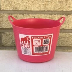 12.5oz/.37L Tubtrug Flexible Mini Microtub Bucket - Pink