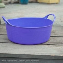 1.3Gal/5L Tubtrug Flexible Extra-Small Shallow Bucket - Purple