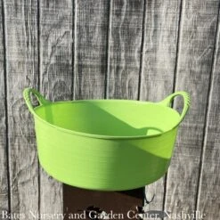 1.3Gal/5L Tubtrug Flexible Extra-Small Shallow Bucket - Pistachio