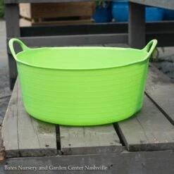 3.9Gal/15L Tubtrug Flexible Small Shallow Bucket - Pistachio