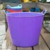 6.5Gal/26L Tubtrug Flexible Medium Bucket - Purple